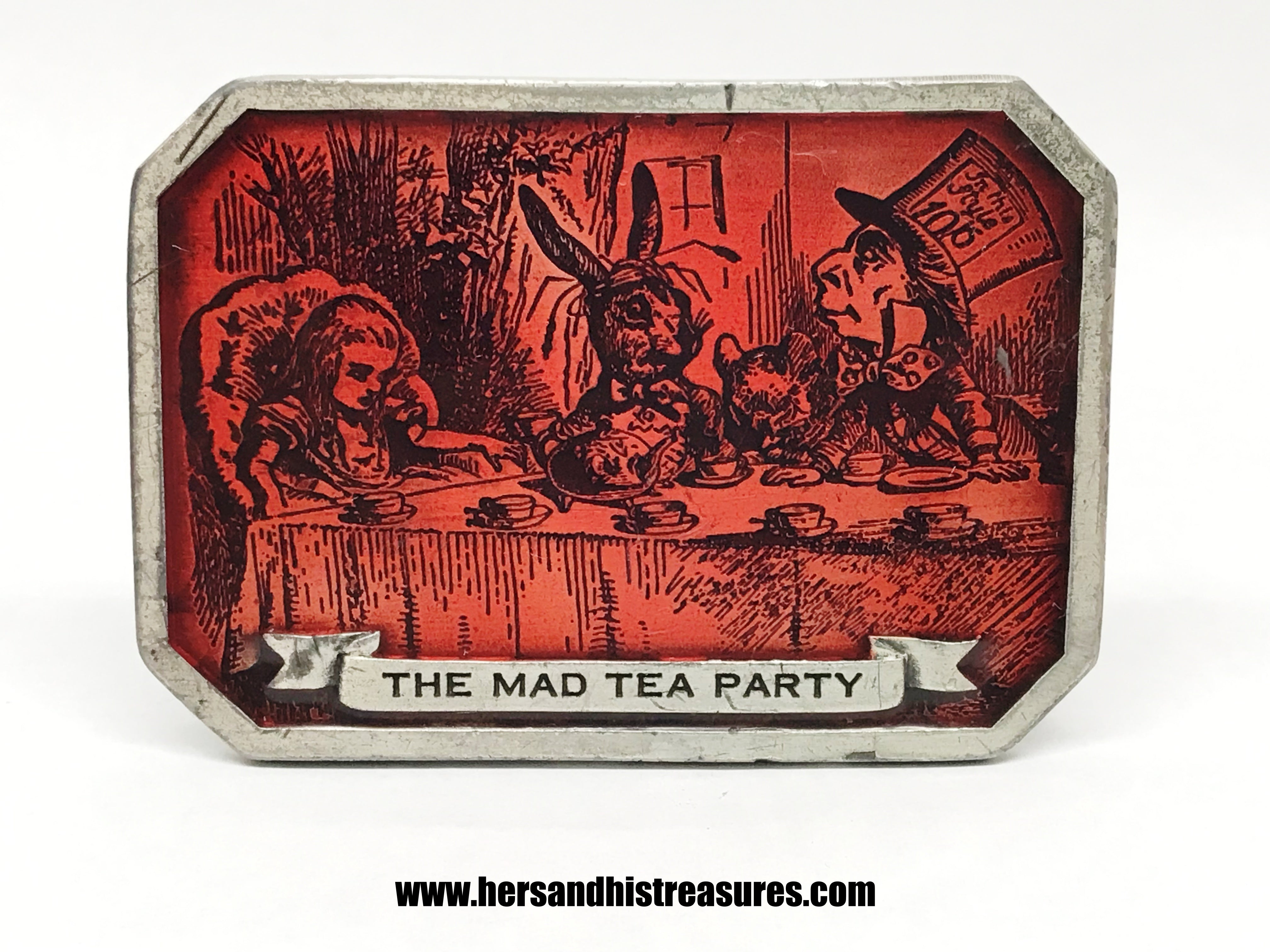 1974 Alice In Wonderland THE MAD TEA PARTY Bergamot Brass Works 