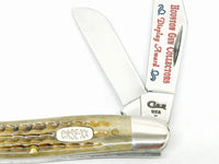 1998 Case XX 6347 Green Bone Medium Stockman Pocket Knife-Hers and His Treasures