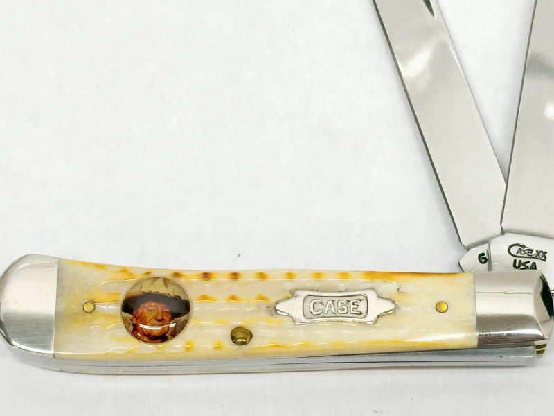 1998 Case XX BW6254 John Wayne Trapper Pocket Knife - Hers and His Treasures