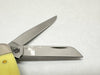 2001 Case XX 3318 CV Yellow Delrin Stockman Pocket Knife - Hers and His Treasures