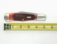 2010 Case XX C61050 Barnwood Red Bone Coke Bottle Pocket Knife - Hers and His Treasures