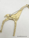 Vintage Modernist Anne Dick Giraffe Pin - Hers and His Treasures