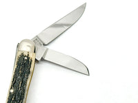 Bulldog Brand Jigged Bone Sowbelly Stockman Pocket Knife - Hers and His Treasures