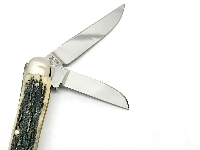 Bulldog Brand Jigged Bone Sowbelly Stockman Pocket Knife - Hers and His Treasures