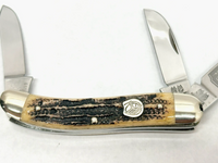 Bulldog Brand Jigged Bone Sowbelly Stockman Pocket Knife - Hers and His Treasures