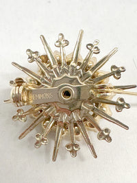 1953 Emmons Crown Jewel Starburst Brooch Pin | USA - Hers and His Treasures