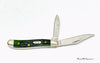 2005 Case XX 6220 Hunter Green Bone Peanut Pocket Knife - Hers and His Treasures