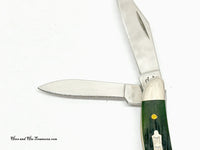 2005 Case XX 6220 Hunter Green Bone Peanut Pocket Knife - Hers and His Treasures