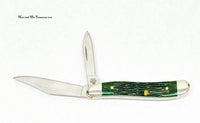 2005 Case XX 6220 Hunter Green Bone Peanut Pocket Knife - Hers and His Treasures