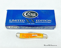 2005 Case XX 6220 Orange Peel Bone Limited Edition Peanut Pocket Knife - Hers and His Treasures