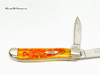 2005 Case XX 6220 Orange Peel Bone Limited Edition Peanut Pocket Knife - Hers and His Treasures