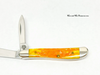 2005 Case XX 6220 Orange Peel Bone Limited Edition Peanut Pocket Knife - Hers and His Treasures