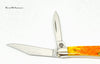 2005 Case XX 6220 Orange Peel Bone Limited Edition Peanut Pocket Knife - Hers and His Treasures