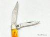 2005 Case XX 6220 Orange Peel Bone Limited Edition Peanut Pocket Knife - Hers and His Treasures