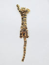 Vintage Articulating Panther Shoulder Link Brooch Pin - Hers and His Treasures