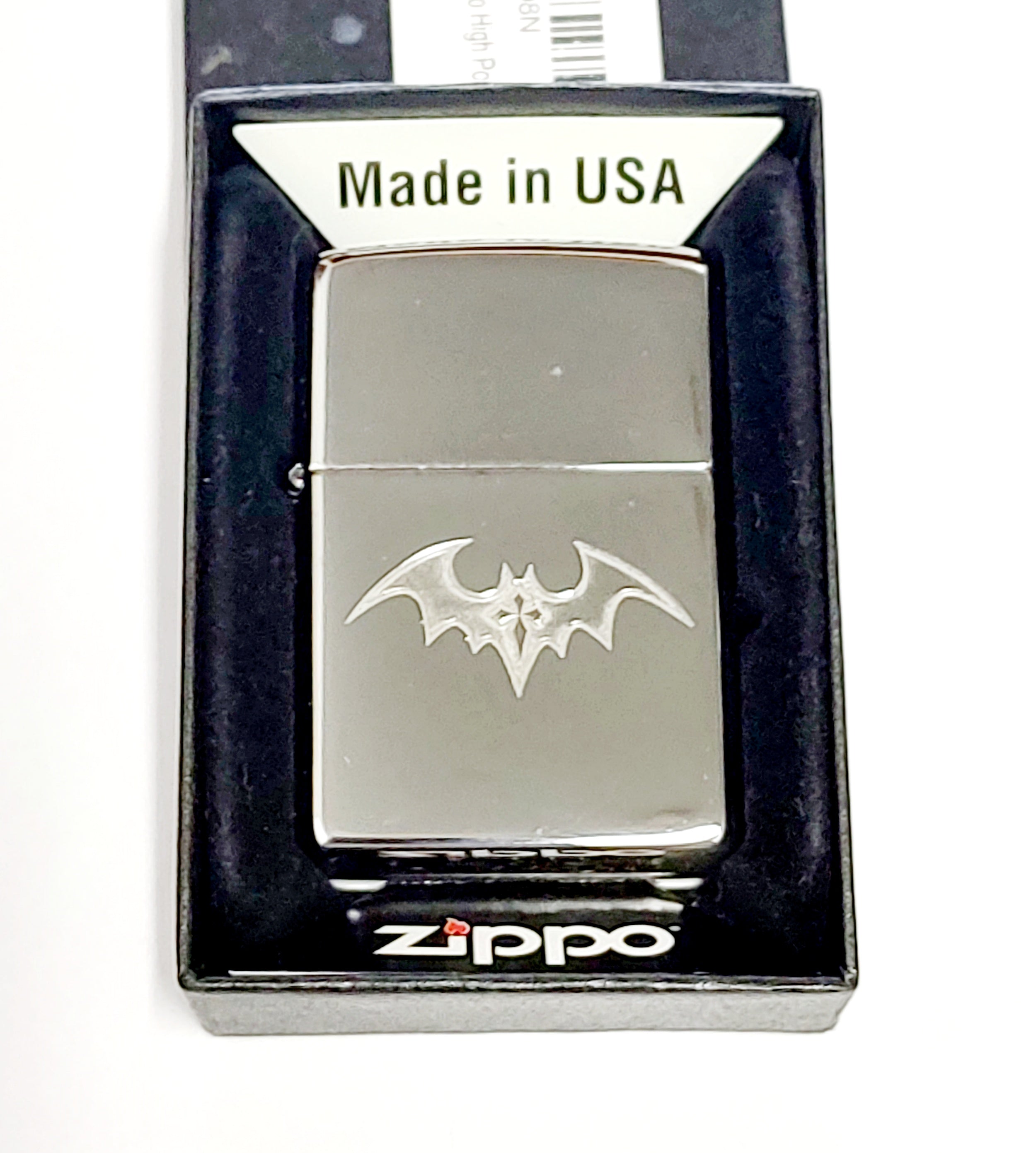 2016 Dark BAT with Gothic Cross Tattoo Custom Zippo Lighter