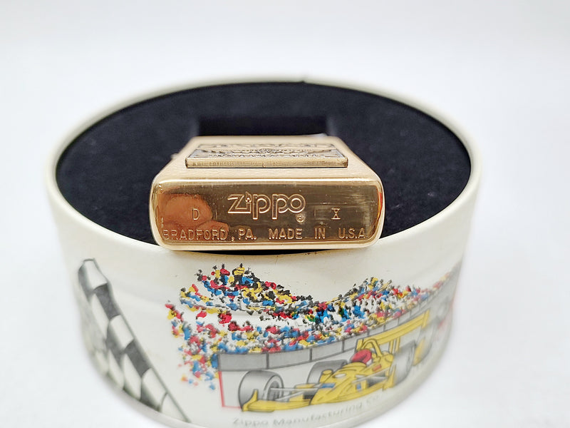 New 1994 Brickyard 400 Inaugural Race Zippo Lighter in Collectible Tin - Hers and His Treasures