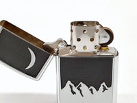 New 2000 Marlboro Moon Over Mountain Zippo Lighter - Hers and His Treasures