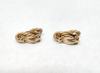 Vintage Gold Filled Twisted Rope Bracelet and Earring Set - Hers and His Treasures