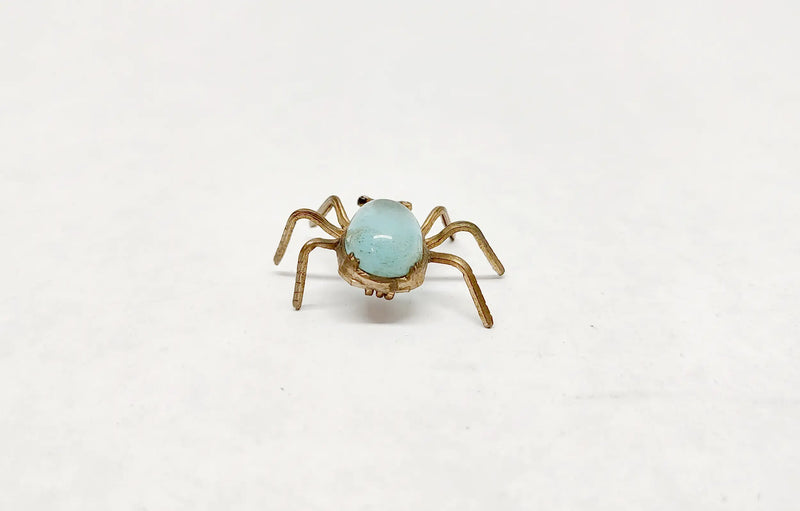 1930-1940's Jelly Belly Spider Brooch Pin -Hers and His Treasures