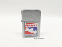 1999 Indy Racing League Pep Boys Zippo and Keychain Set