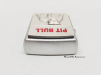 2006 Pit Bull Dog Satin Chrome Zippo Lighter