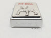 2006 Pit Bull Dog Satin Chrome Zippo Lighter