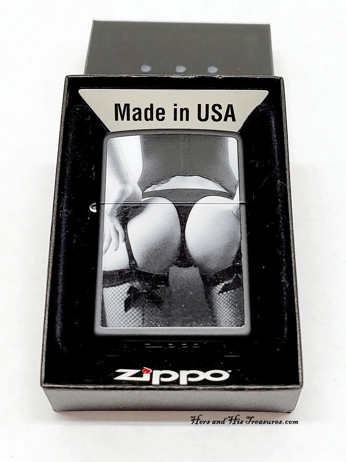 2013 Sexy Butt Girl Zippo Lighter  - Hers and His Treasures