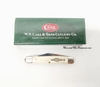 2007 Case XX 6208 Appaloosa Bone Half Whittler Pocket Knife