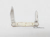 2007 Case XX 6208 Appaloosa Bone Half Whittler Pocket Knife