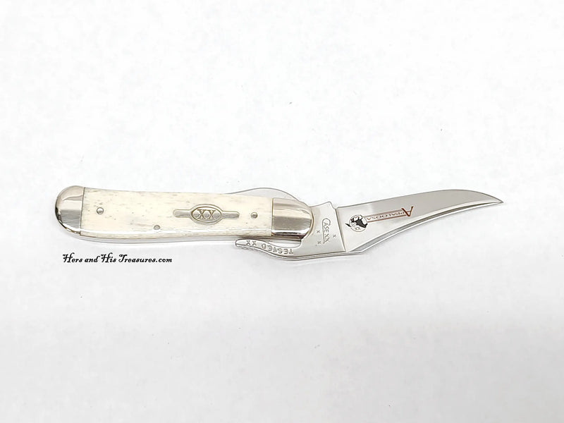 2007 Case XX 61953L Smooth Appaloosa Bone Russlock Pocket Knife