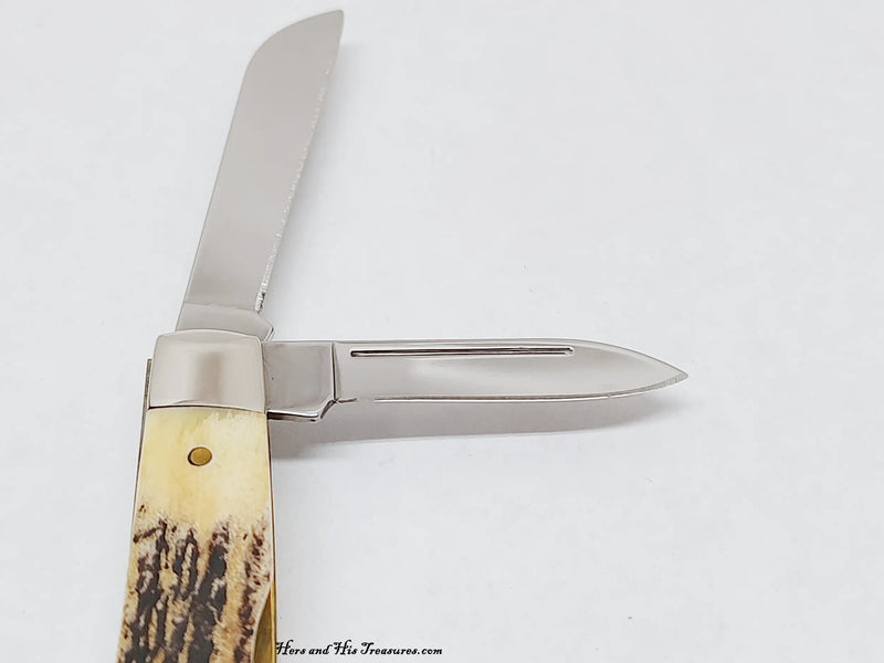 2006 Case XX 54052 India Stag Medium Congress Pocket Knife