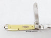 2008 Case XX 3207 Yellow Delrin Mini Trapper Pocket Knife