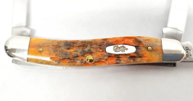 2006 Case XX 6318 Autumn Bone Medium Stockman Pocket Knife