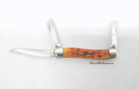 2006 Case XX 6318 Autumn Bone Medium Stockman Pocket Knife