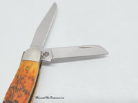 2006 Case XX 6318 Autumn Bone Medium Stockman Pocket Knife