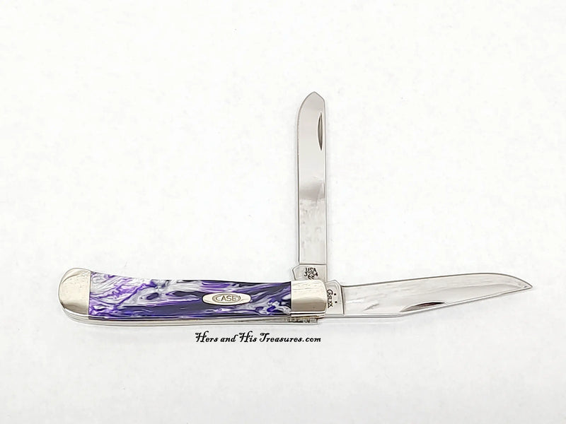 2006 Case XX 3254 Purple Passion Corelon Trapper Pocket Knife