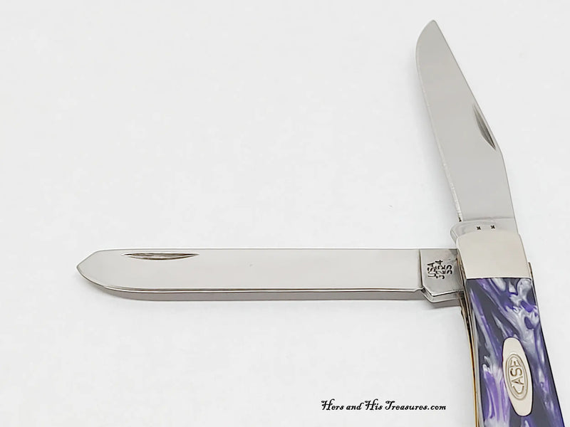 2006 Case XX 3254 Purple Passion Corelon Trapper Pocket Knife