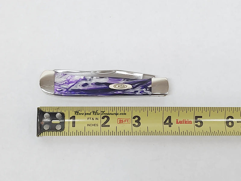 2006 Case XX 3254 Purple Passion Corelon Trapper Pocket Knife