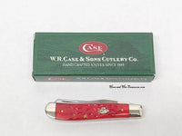 2005 Case XX 6207 Red Bone Mini Trapper Pocket Knife