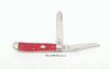 2005 Case XX 6207 Red Bone Mini Trapper Pocket Knife