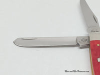 2005 Case XX 6207 Red Bone Mini Trapper Pocket Knife