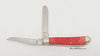 2005 Case XX 6207 Red Bone Mini Trapper Pocket Knife