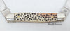 2008 Case XX Appaloosa Chestnut Bone Deer Tracks Muskrat Pocket Knife