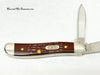 2007 Case XX 6220 Brown Jigged Delrin Peanut Pocket Knife - Hers and His Treasures