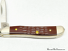 2007 Case XX 6220 Brown Jigged Delrin Peanut Pocket Knife - Hers and His Treasures