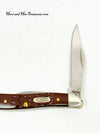 2007 Case XX 6220 Brown Jigged Delrin Peanut Pocket Knife - Hers and His Treasures