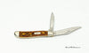 2005 Case XX 6220 Oak Pakka Rattlesnake Peanut Pocket Knife - Hers and His Treasures