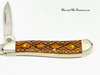 2005 Case XX 6220 Oak Pakka Rattlesnake Peanut Pocket Knife - Hers and His Treasures