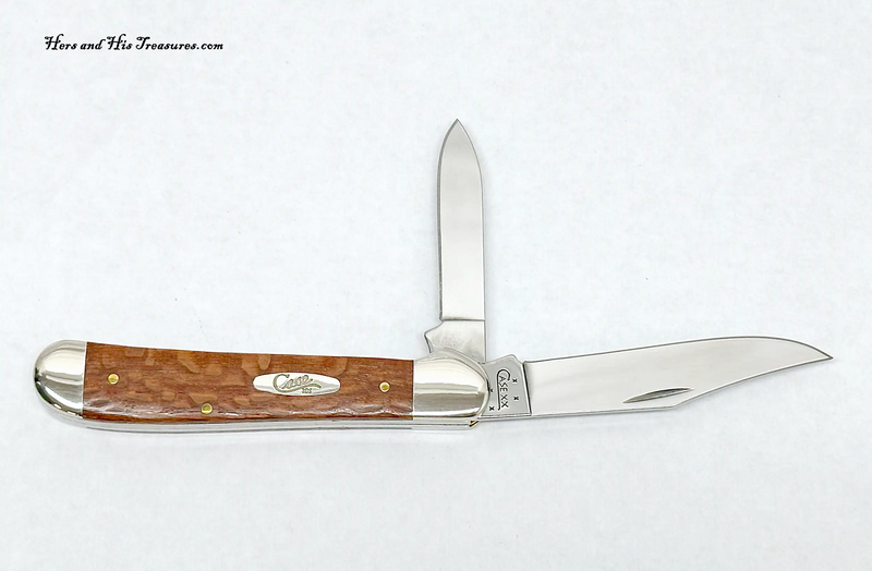 2006 Case XX 7249 Lace Wood Copperhead Pocket Knife - Hers and His Treasures